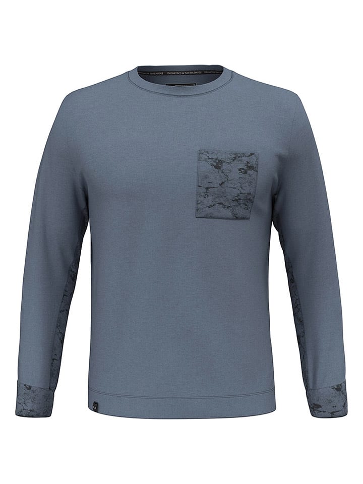 Salewa Bluza w kolorze niebieskim rozmiar: S