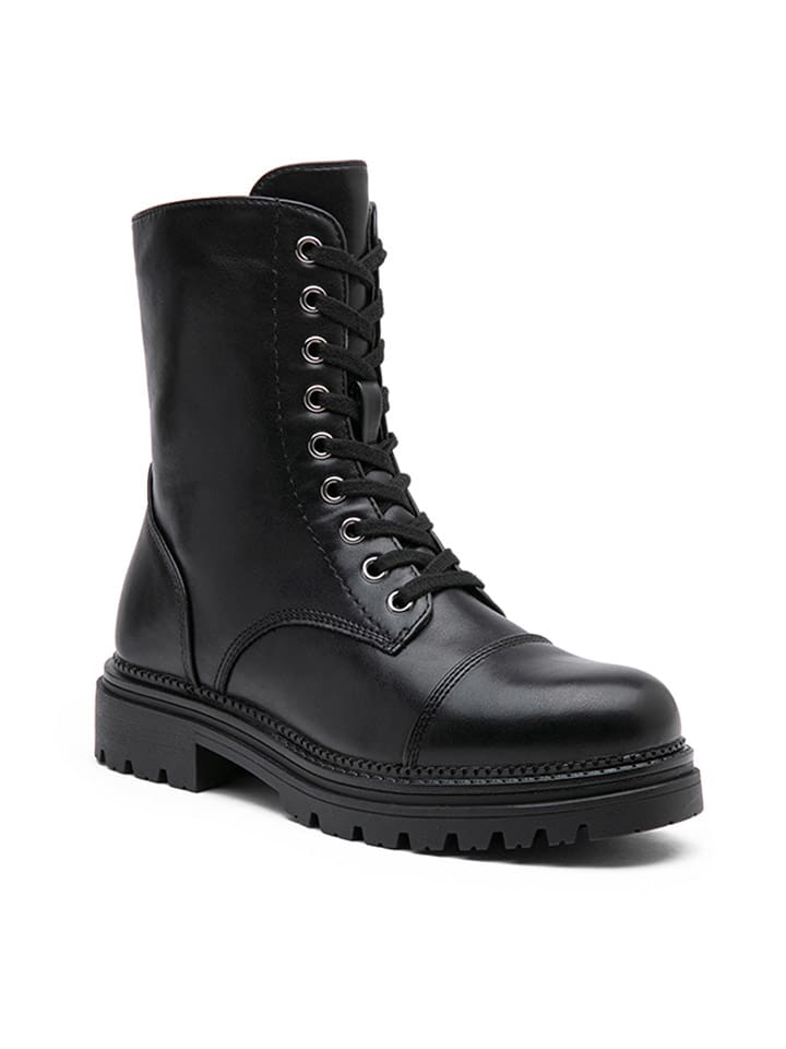 Foreverfolie Botki w kolorze czarnym rozmiar: 40