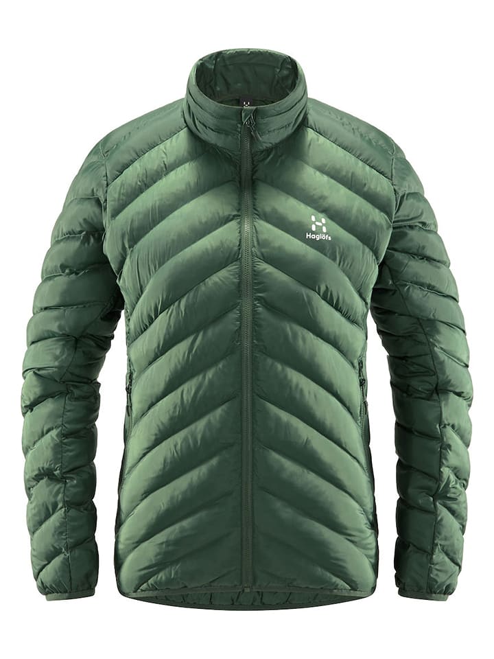 Kurtka pikowana "Sarna Mimic" w kolorze zielonym