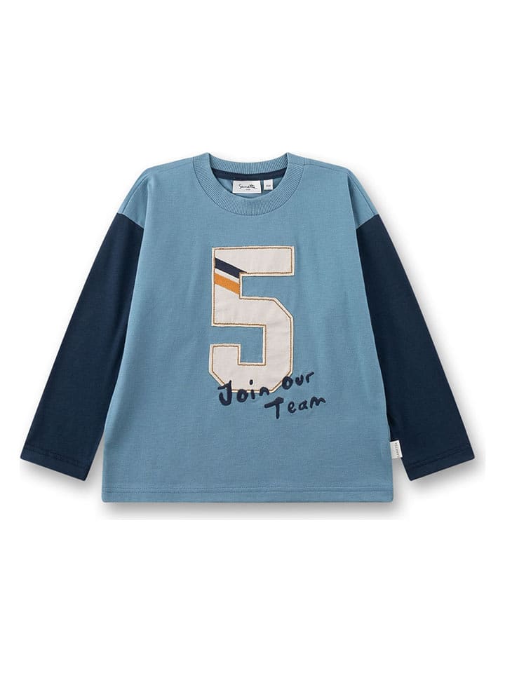 Sanetta Kidswear Koszulka w kolorze błękitno-granatowym rozmiar: 98