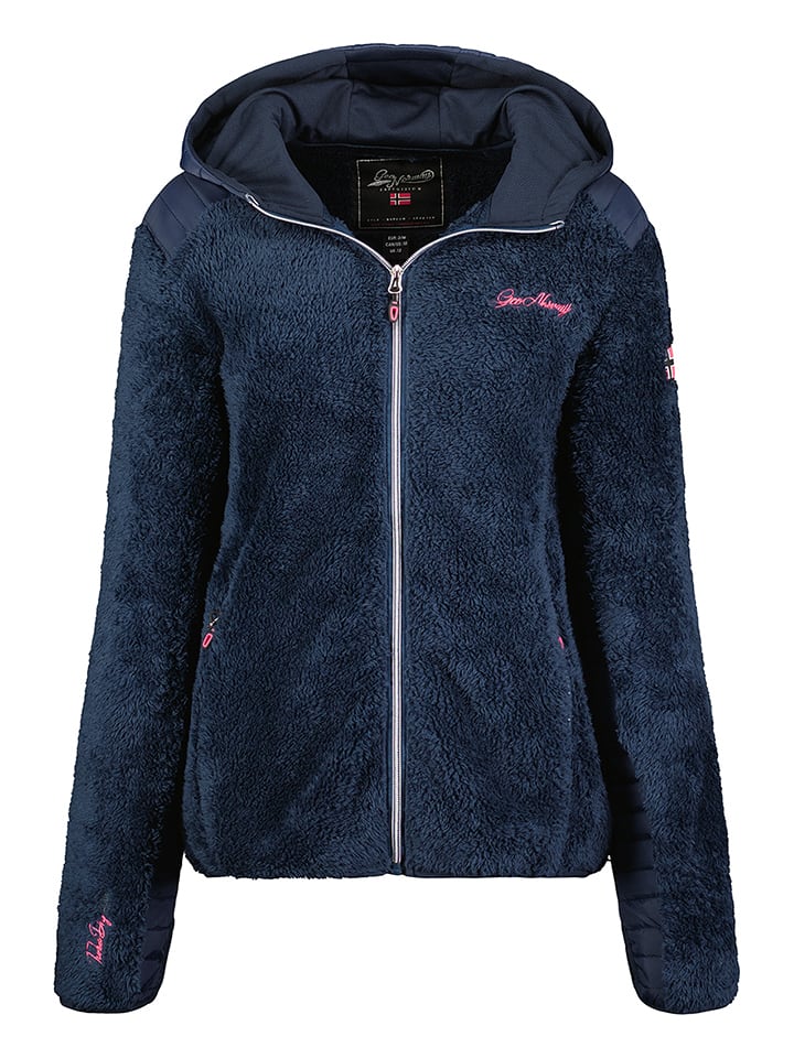 Geographical Norway Kurtka polarowa "Theylor" w kolorze granatowym rozmiar: XXL