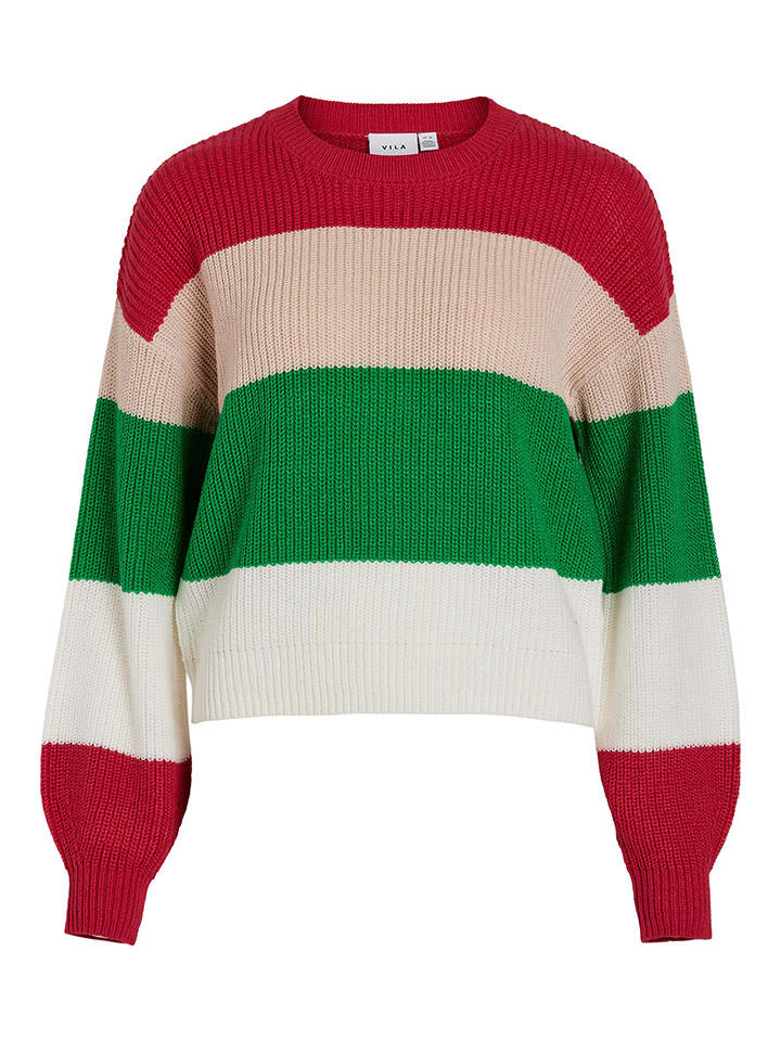 Vila Sweter "Vioa" ze wzorem rozmiar: XL