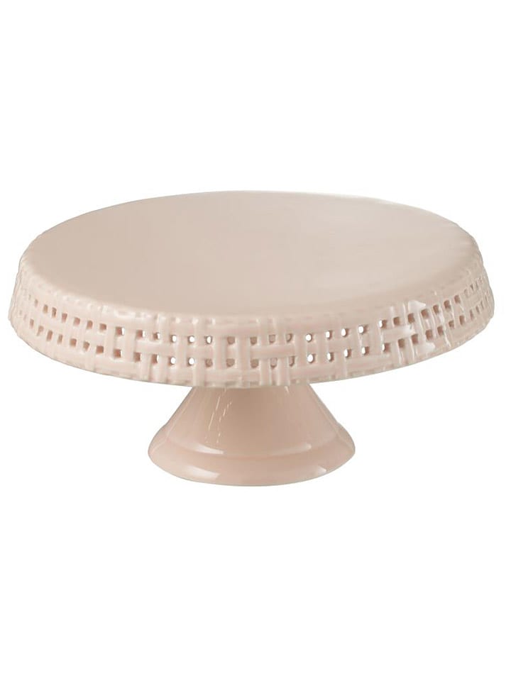 J Line Etażerka w kolorze beżowym - 11,5 x Ø 25 cm rozmiar: onesize