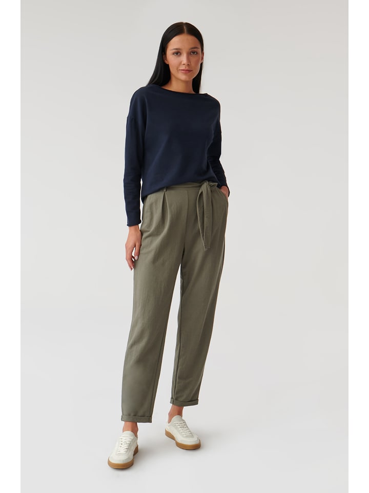 TATUUM Spodnie w kolorze khaki rozmiar: 38