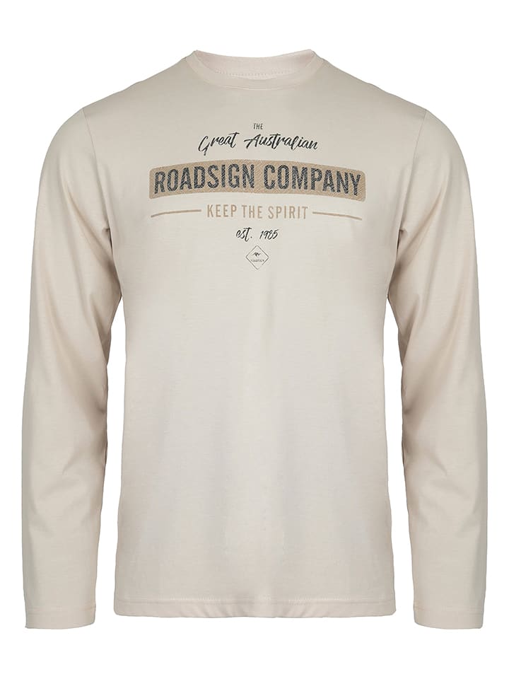 Roadsign Koszulka w kolorze beżowym rozmiar: M