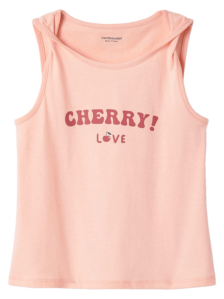 vertbaudet Top w kolorze jasnoróżowym rozmiar: 116