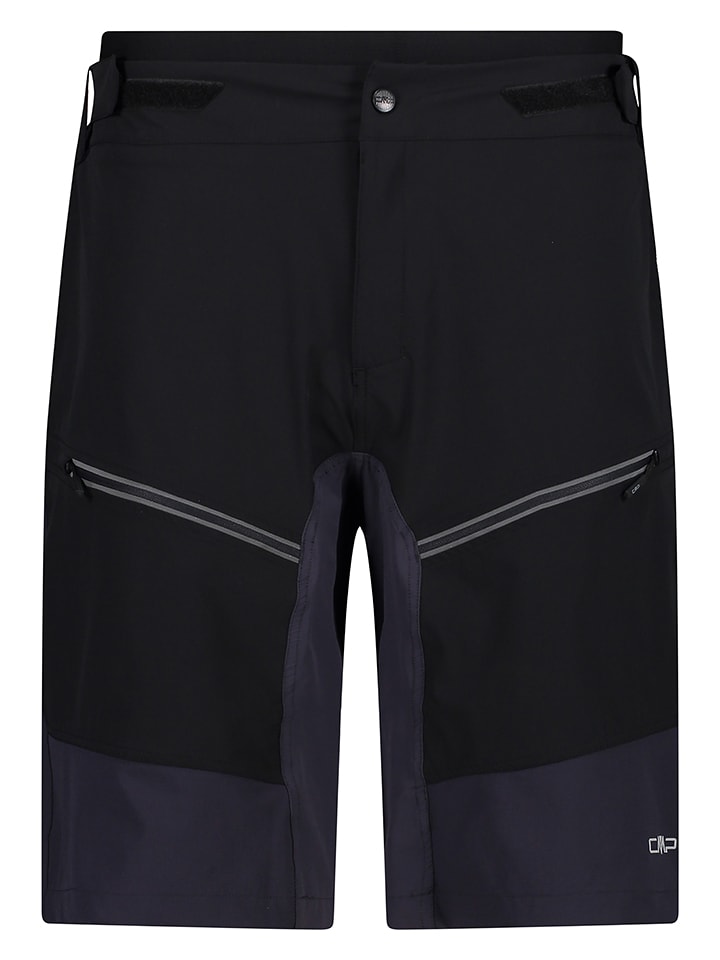 CMP Szorty funkcyjne 3w1 w kolorze szaro-czarnym rozmiar: 54