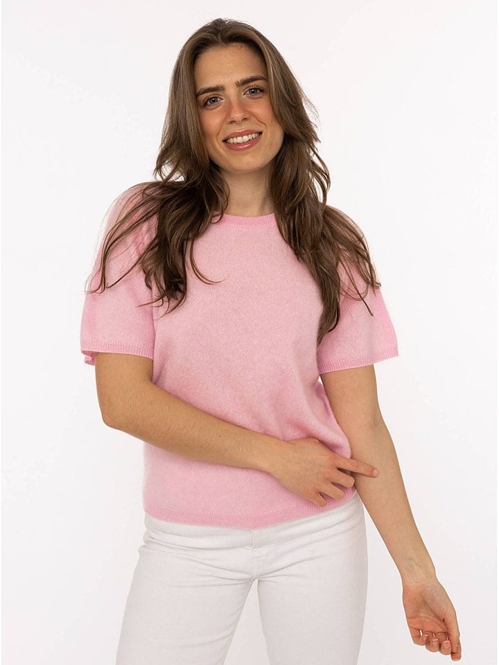 Zwillingsherz Sweter w kolorze jasnoróżowym rozmiar: XL