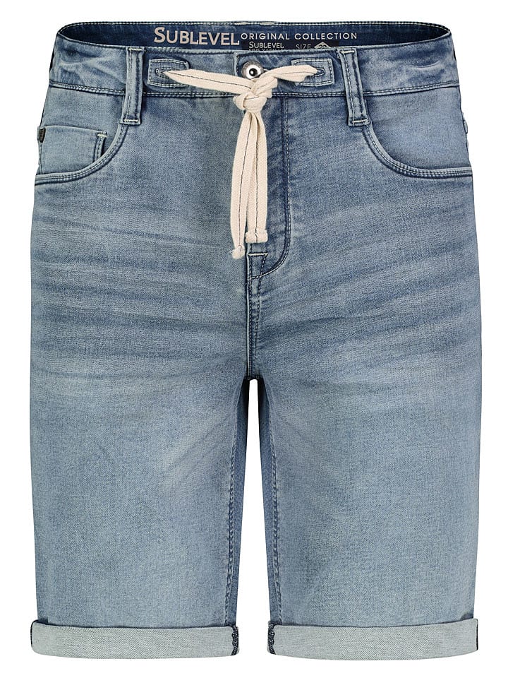 Authentic Style Bermudy dżinsowe w kolorze błękitnym rozmiar: W29