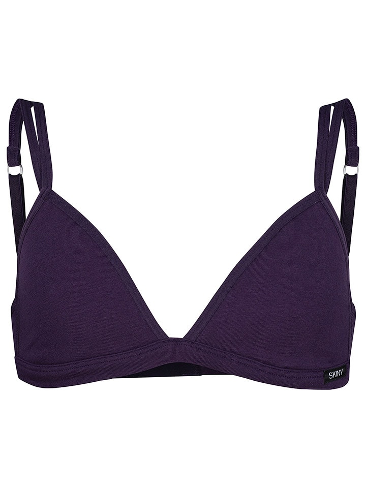 Skiny Biustonosz w kolorze fioletowym rozmiar: 164