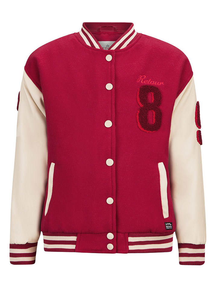 Retour Kurtka "Caro" w kolorze czerwonym rozmiar: 158/164