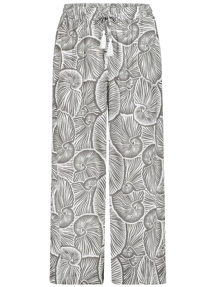 Sublevel Spodnie w kolorze szaro-białym rozmiar: XS