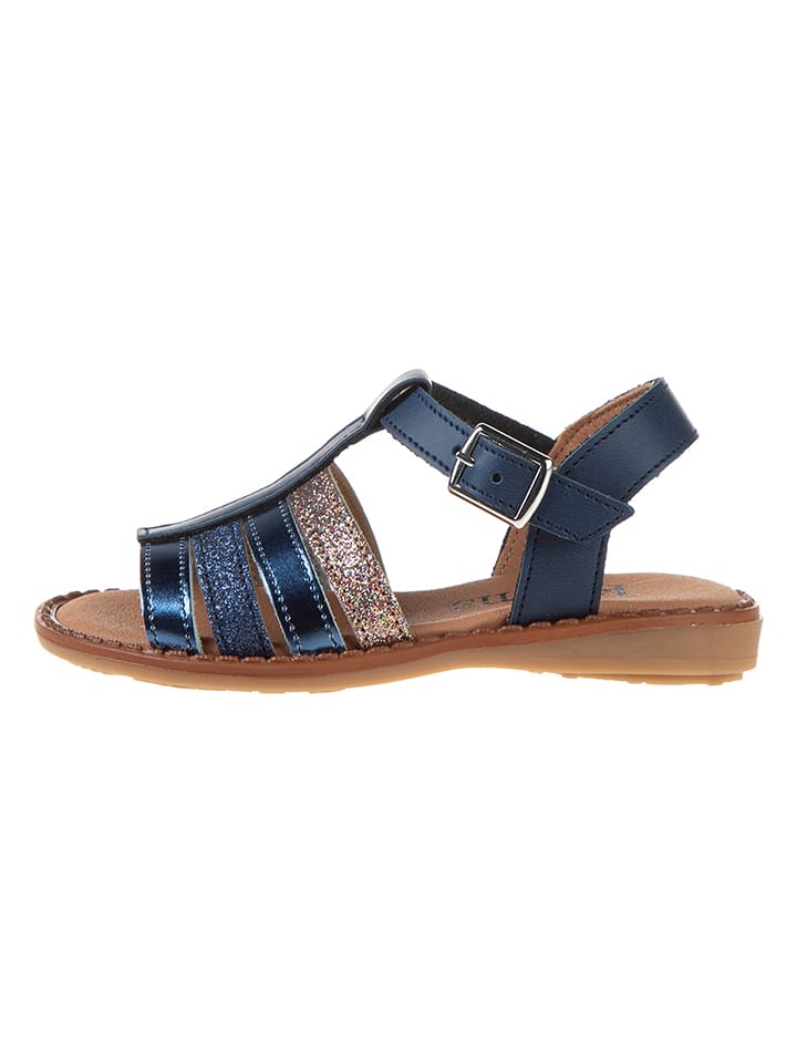 kmins Skórzane sandały w kolorze granatowym rozmiar: 24