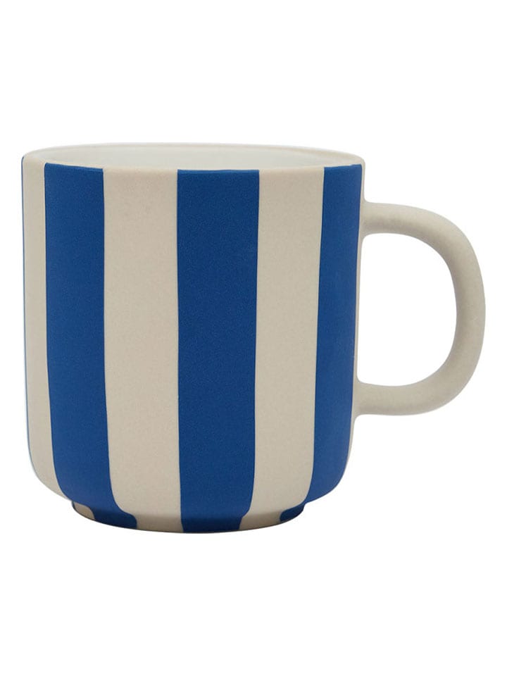 OYOY living design Kubek "Toppu" w kolorze niebieskim do kawy - 350 ml rozmiar: onesize