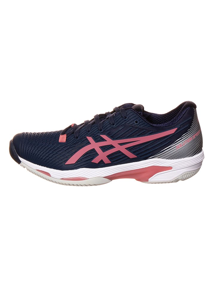 asics Buty "Solution Speed" w kolorze czarnym do tenisa rozmiar: 40