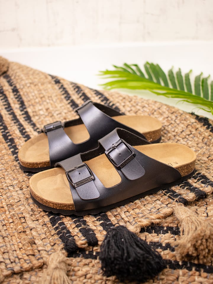 BABUNKERS Family Klapki w kolorze czarnym rozmiar: 38