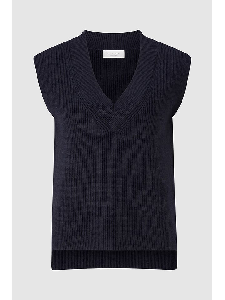 Rich & Royal Bezrękawnik w kolorze granatowym rozmiar: XS