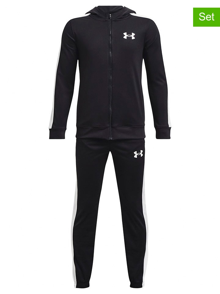 2-częściowy zestaw w kolorze czarnym- bluza, spodnie dresowe