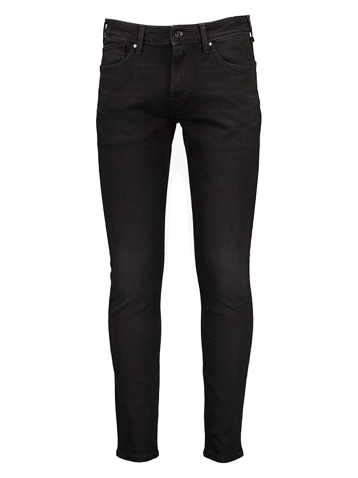 Pepe Jeans Dżinsy - Slim fit - w kolorze czarnym rozmiar: W34/L32