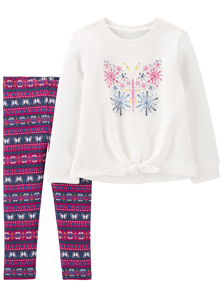 carter's 2-częściowy zestaw w kolorze białym rozmiar: 86/92