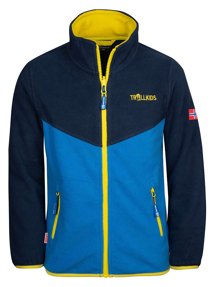 Trollkids Kurtka polarowa "Oppdal XT" w kolorze granatowym rozmiar: 116