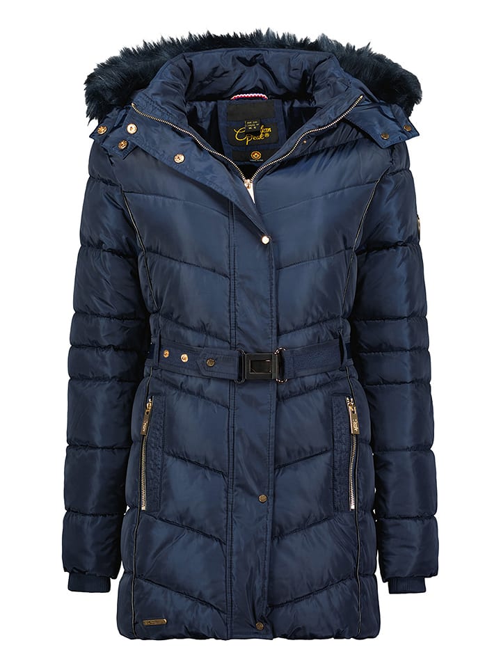 Canadian Peak Parka "Beckeak" w kolorze granatowym rozmiar: L