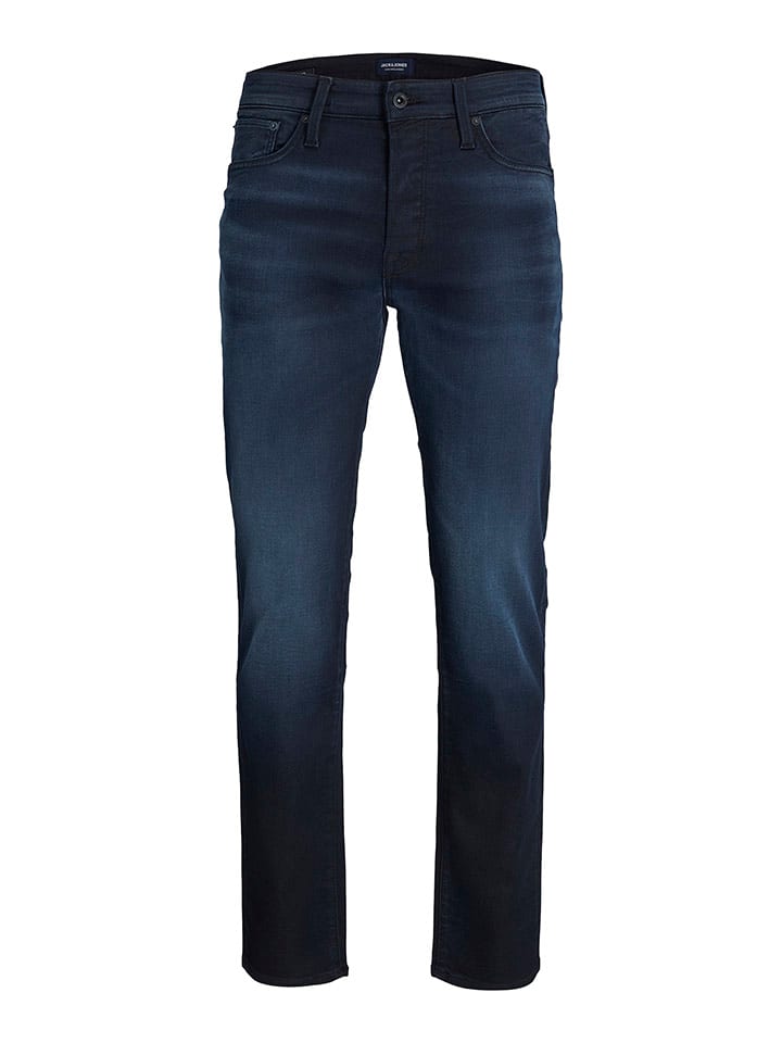 Jack & Jones Dżinsy - Slim fit - w kolorze granatowym rozmiar: W30/L34