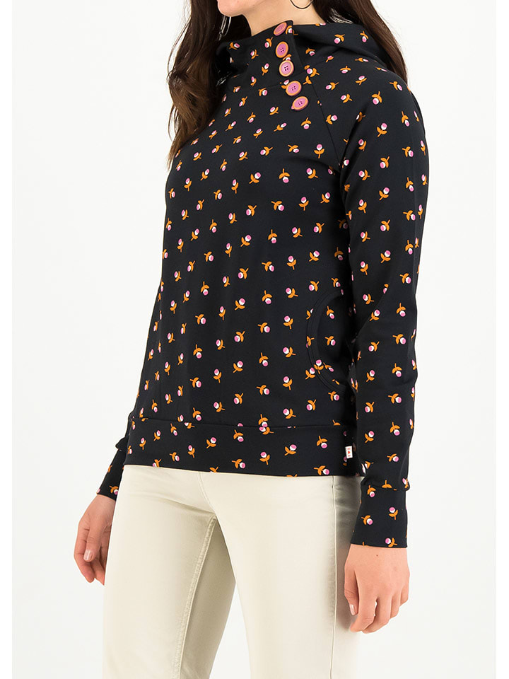 Blutsgeschwister Bluza "Oh So Nice Hooded" w kolorze czarno-żółtym rozmiar: XS