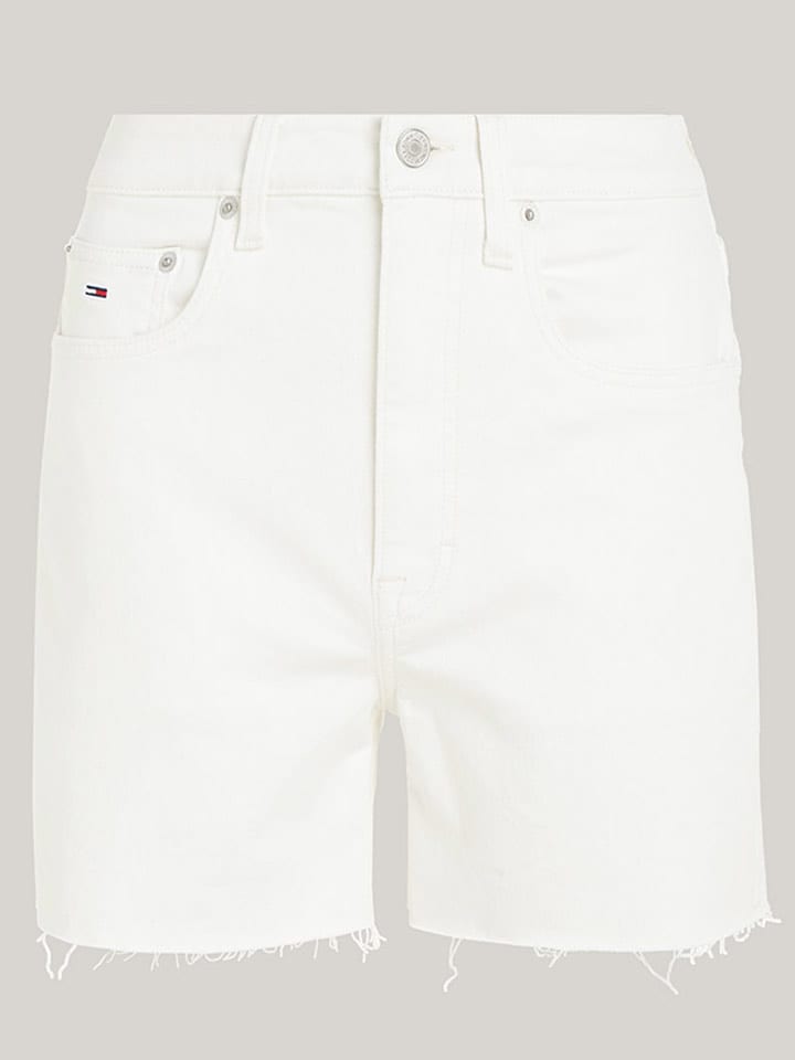 Tommy Hilfiger Szorty dżinsowe w kolorze białym rozmiar: W27