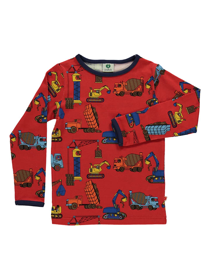 Småfolk Koszulka w kolorze czerwonym rozmiar: 110/116