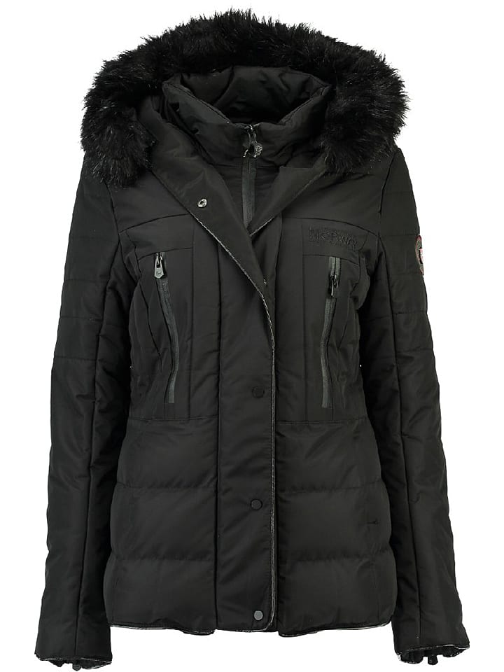 Kurtka zimowa "Dionysos" w kolorze czarnym