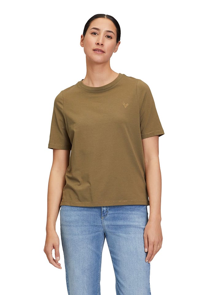 CARTOON Koszulka w kolorze khaki rozmiar: 34