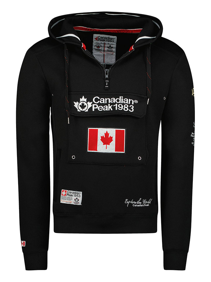 Canadian Peak Bluza "Galapagos" w kolorze czarnym rozmiar: M