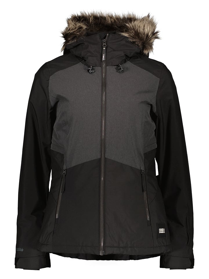 O`Neill Kurtka narciarska "Halite" w kolorze czarnym rozmiar: S