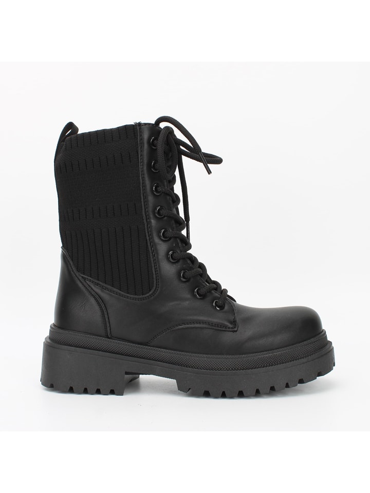 Botki w kolorze czarnym