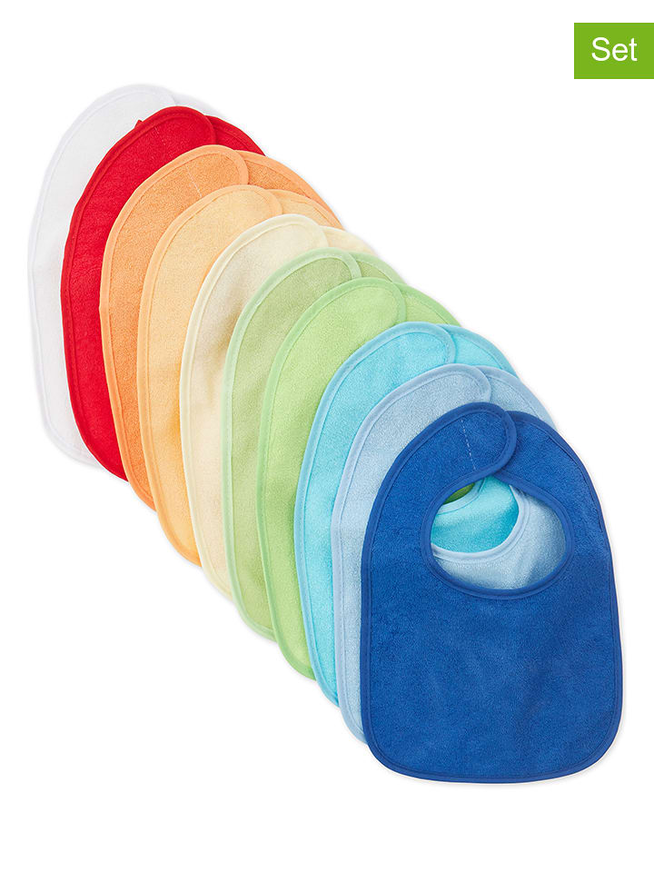 Bieco Spielwaren Śliniaczki (10 szt.) w różnych kolorach rozmiar: onesize