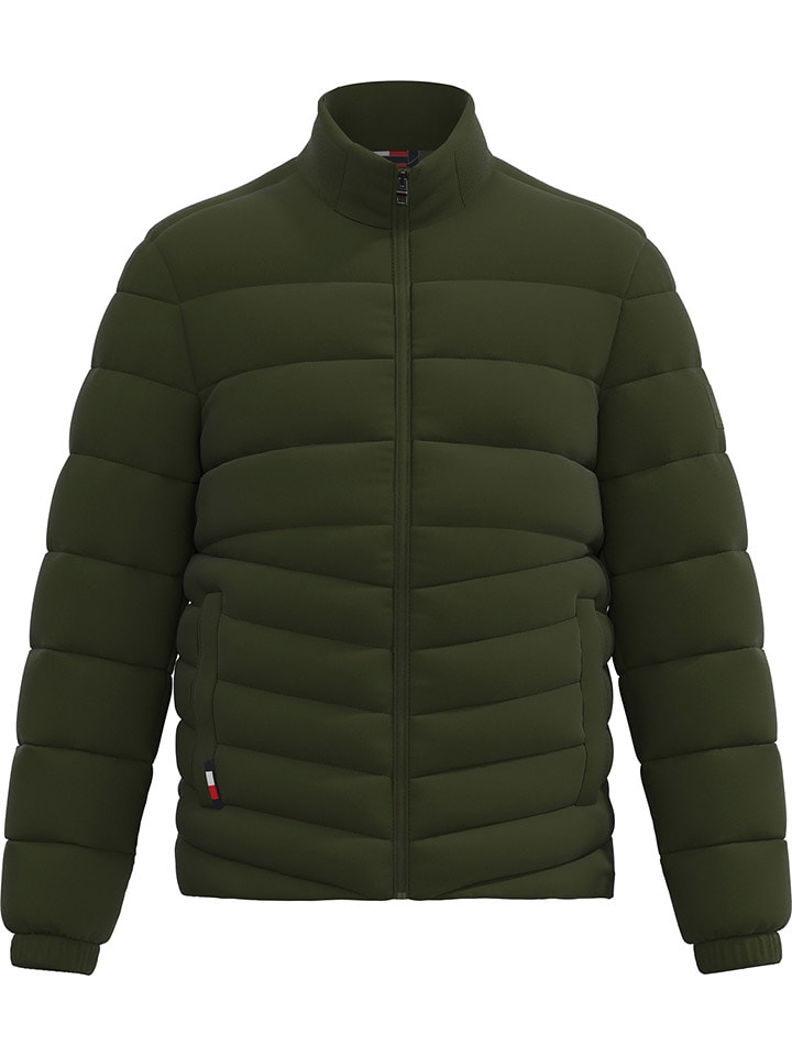 Tommy Hilfiger Kurtka przejściowa w kolorze oliwkowym rozmiar: XL
