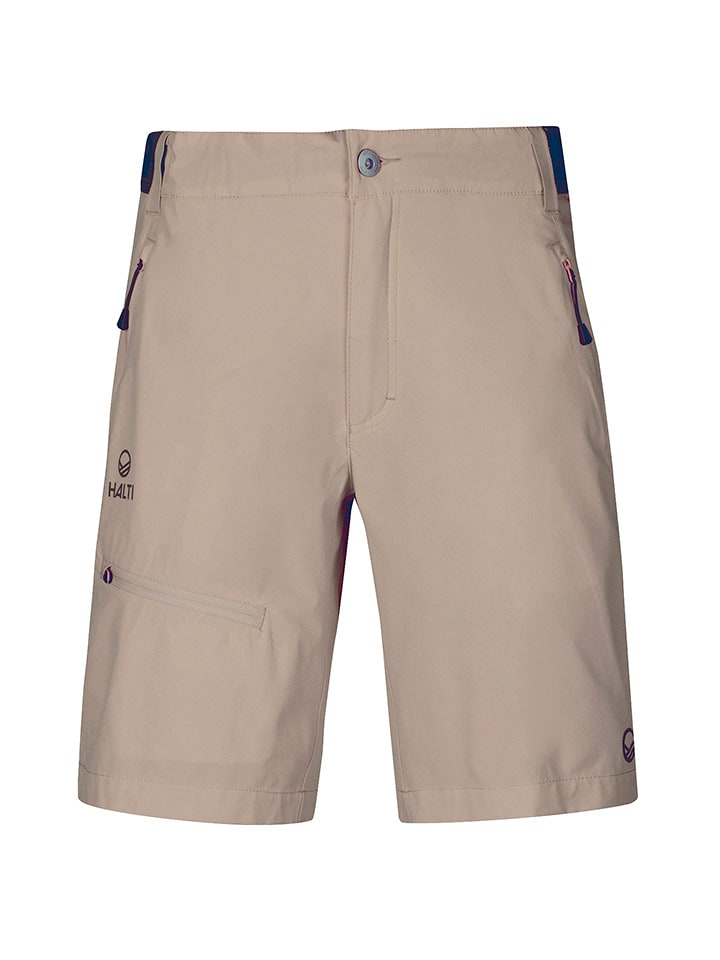 Halti Szorty funkcyjne "Pallas" w kolorze beżowym rozmiar: 42