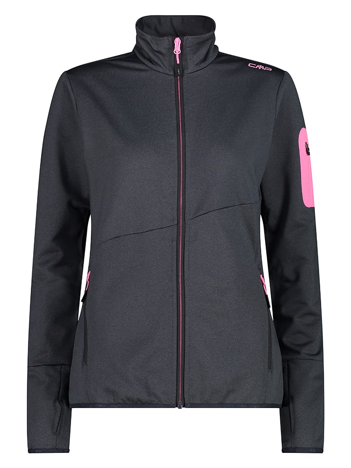 CMP Kurtka polarowa w kolorze czarnym rozmiar: 34