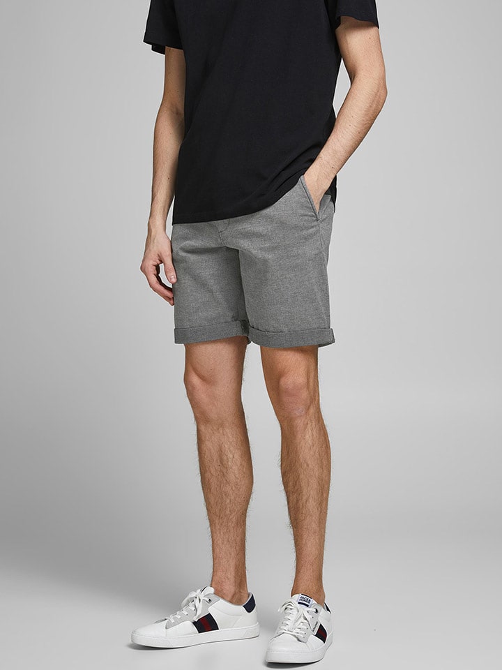 Jack & Jones Szorty w kolorze szarym rozmiar: S