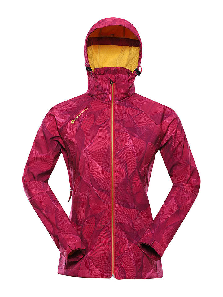 Alpine Pro Kurtka softshellowa "Hoora" w kolorze różowym rozmiar: L