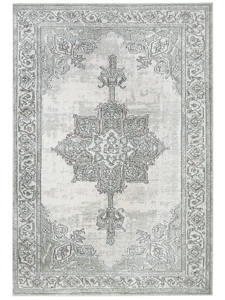 Dywan "Aubusson Mirage" w kolorze zielono-kremowym