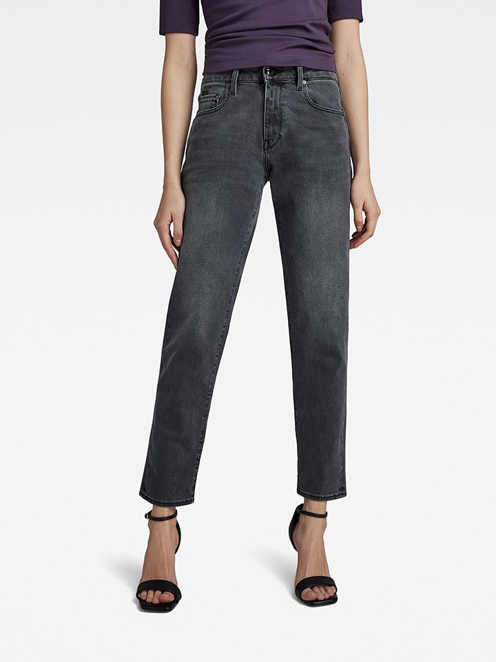 G-Star Dżinsy "Kate" - Boyfriend fit - w kolorze antracytowym rozmiar: W26/L30