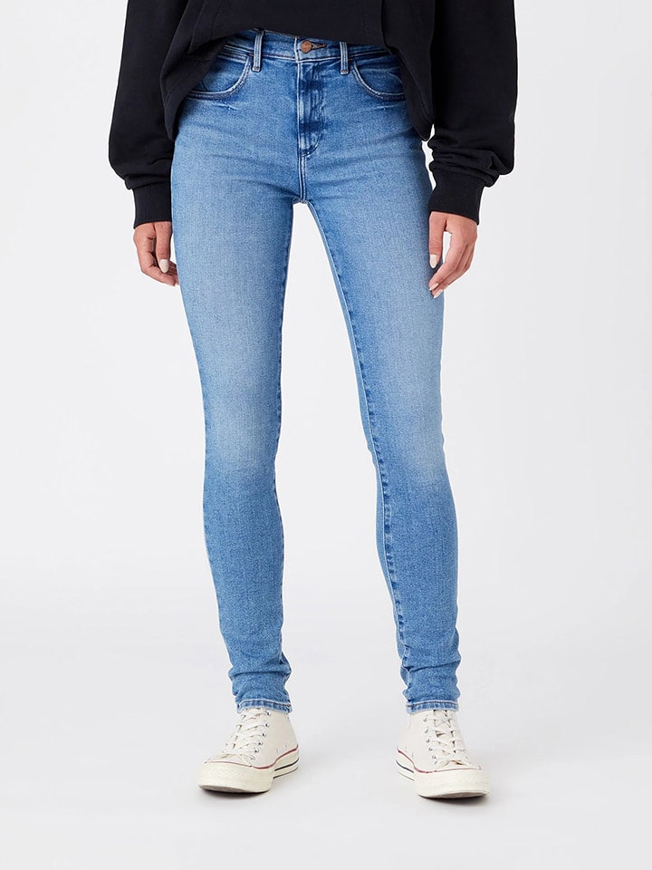 Wrangler Dżinsy - Slim fit - w kolorze błękitnym rozmiar: W31/L34