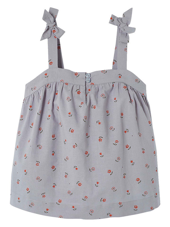 vertbaudet Top w kolorze szarym rozmiar: 164