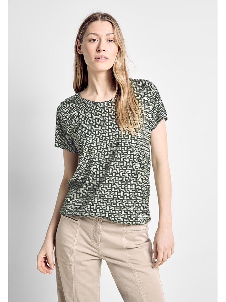 Cecil Koszulka w kolorze oliwkowym rozmiar: XS