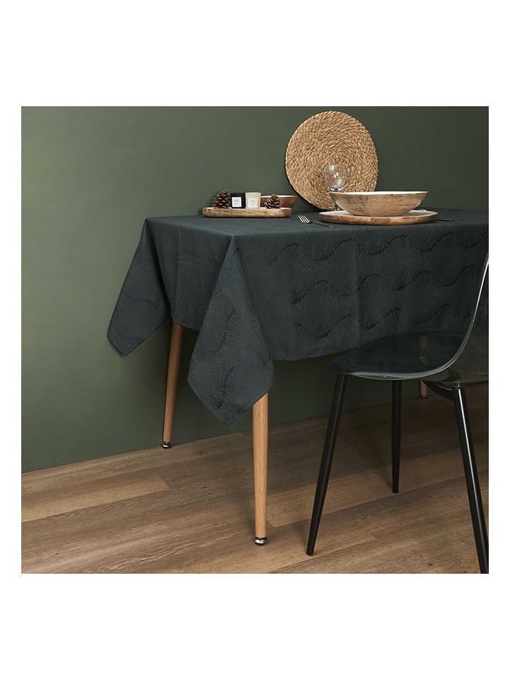 Make a Wish Obrus w kolorze ciemnozielonym - 240 x 140 cm rozmiar: onesize