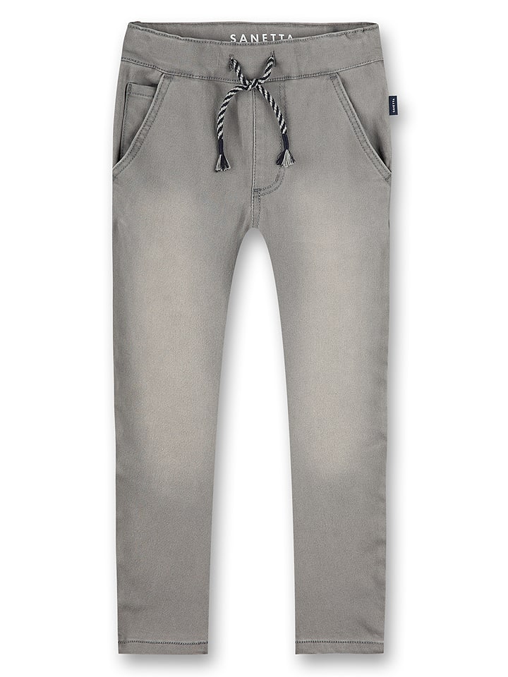 Sanetta Kidswear Dżinsy w kolorze szarym rozmiar: 110
