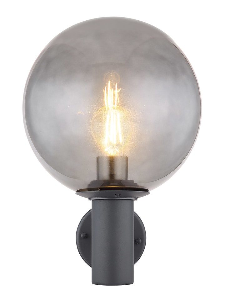 Globo lighting Lampa zewnętrzna w kolorze szarym - wys. 37 x Ø 25 cm rozmiar: onesize
