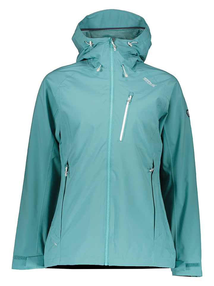 Kurtka funkcyjna "Birchdale" w kolorze turkusowym